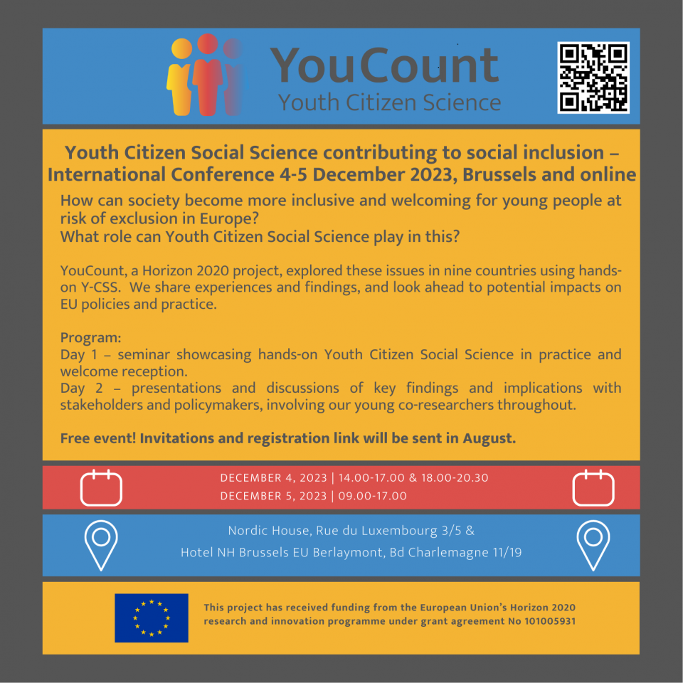 YouCount Final Conference Flyer